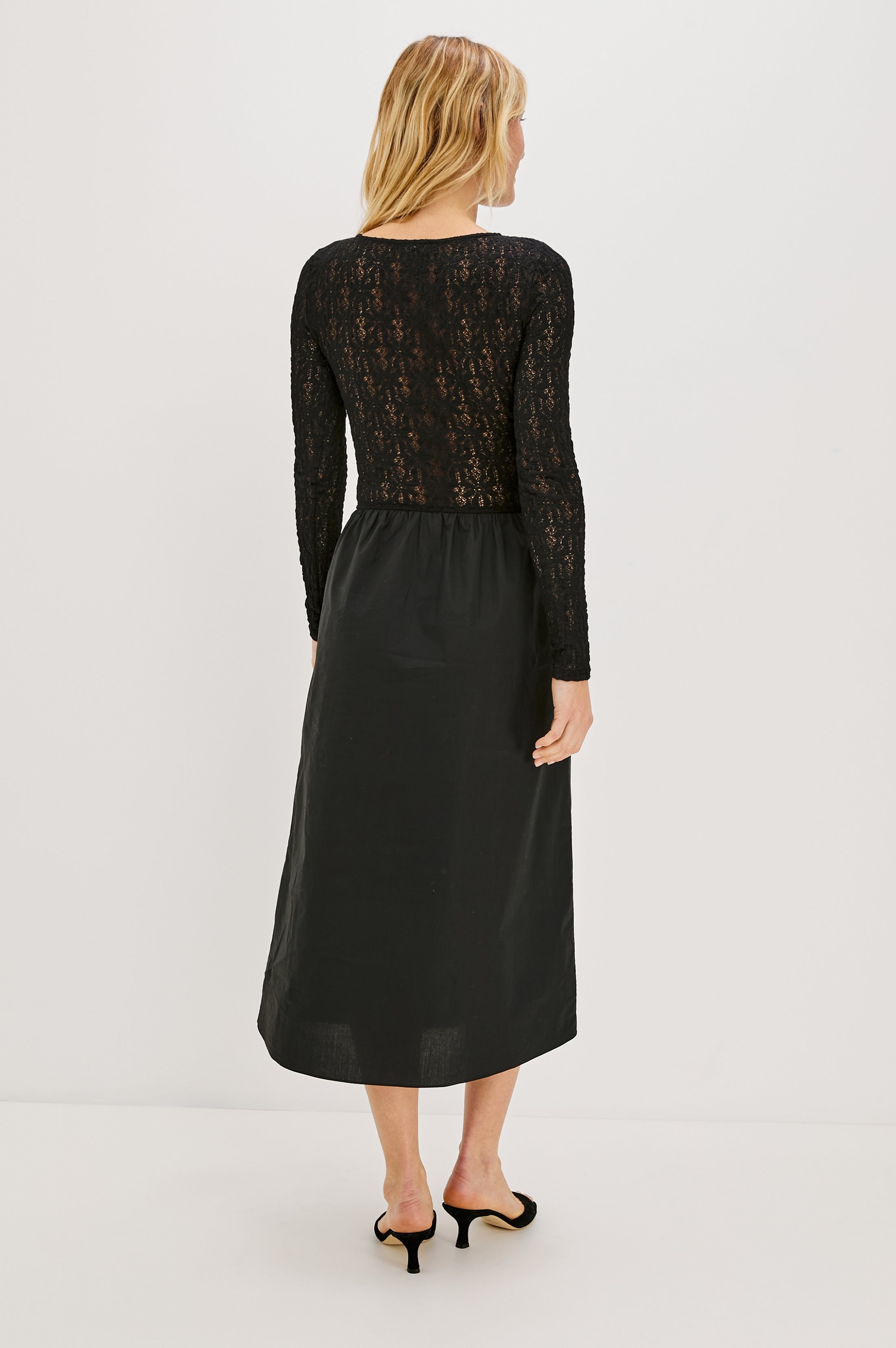 Robe AMBERLY - Dentelle noire