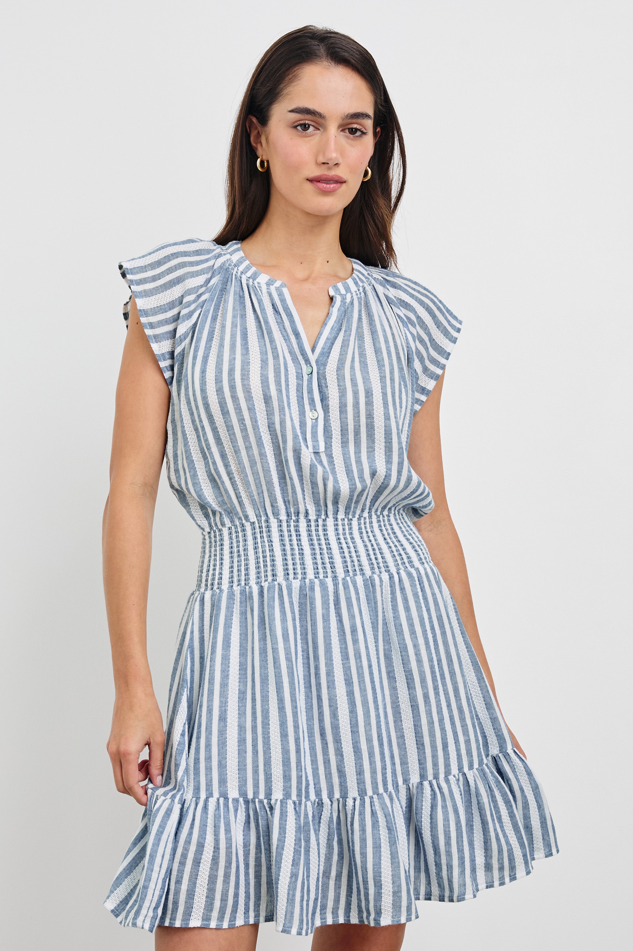 Robe AUGUSTINE - Rayures JALISCO