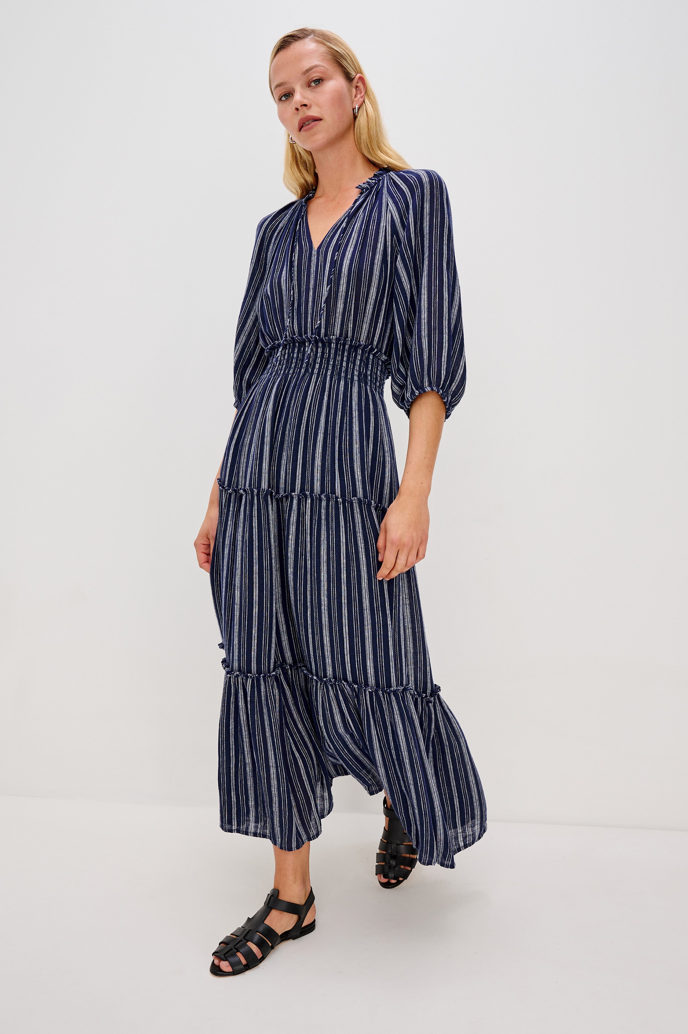 Robe CATERINE - Rayures Roche