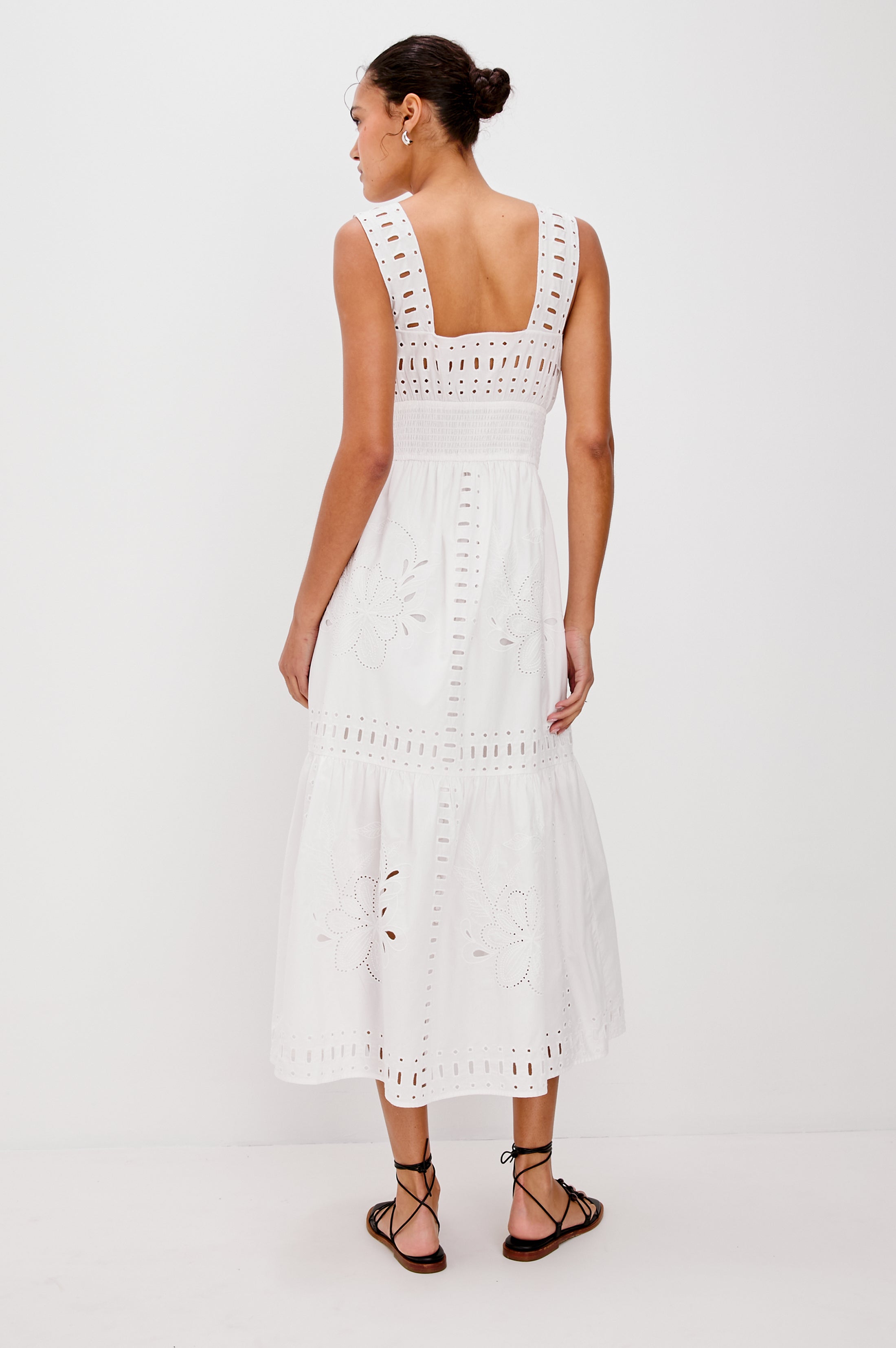 Robe couleur fauve - Blanche