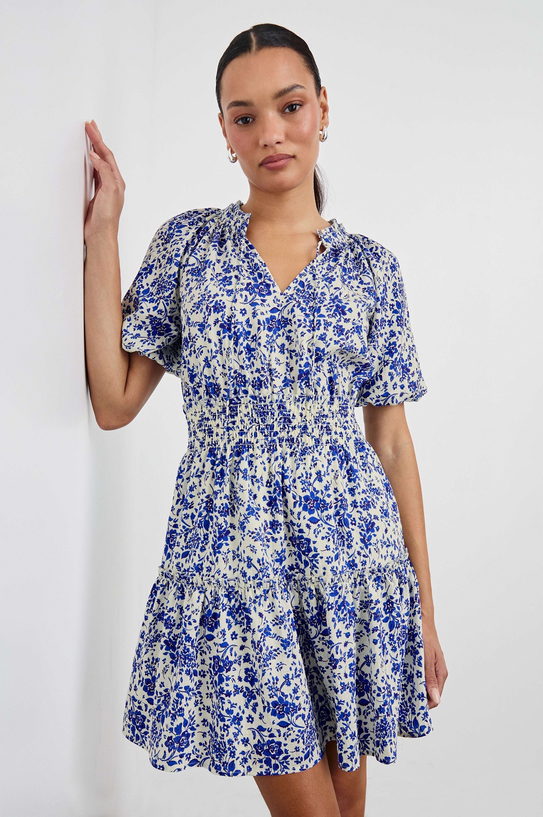 Robe FIORELLA - Marguerite Bleue
