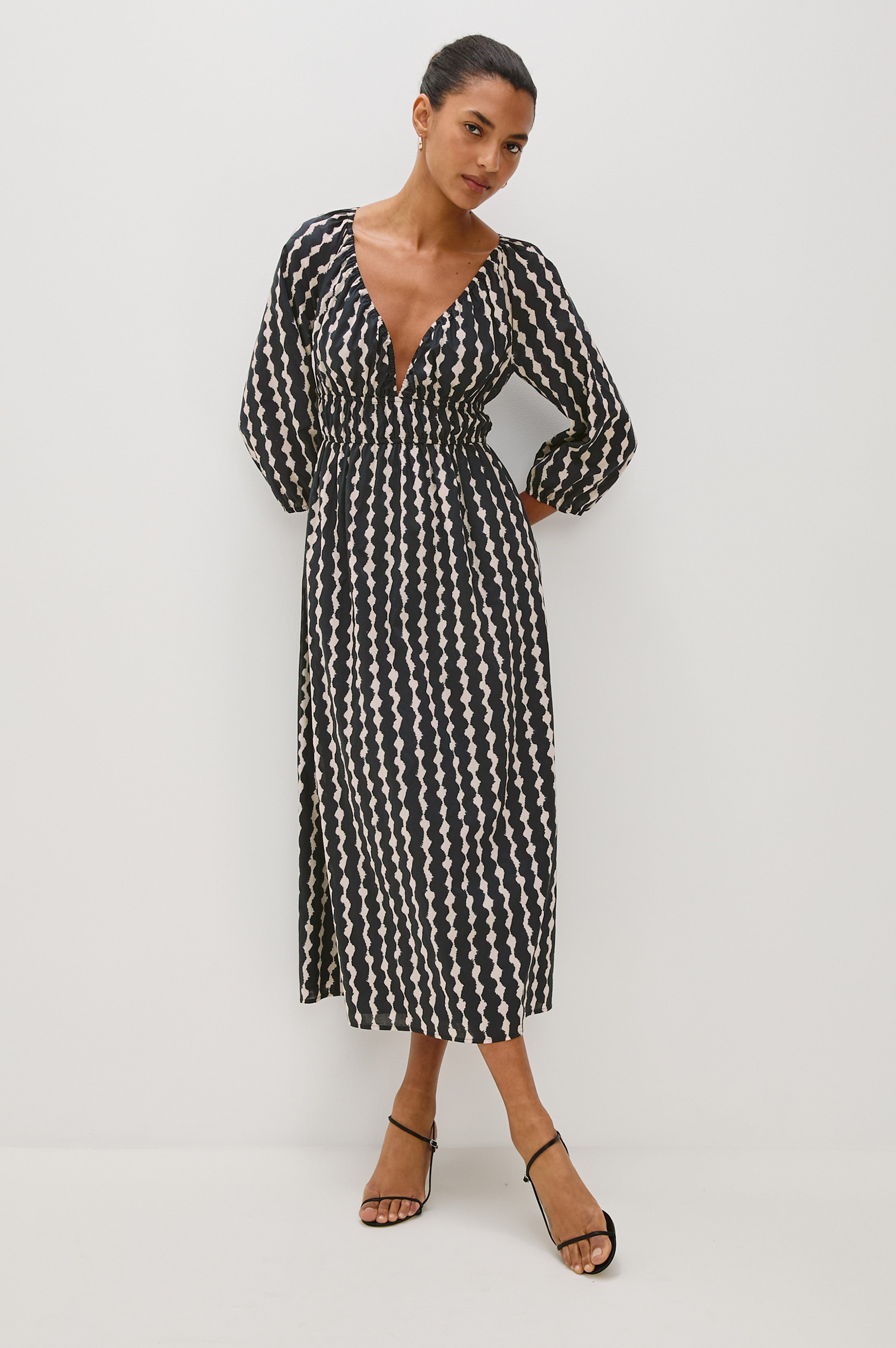 Robe PAIO - Noir peint