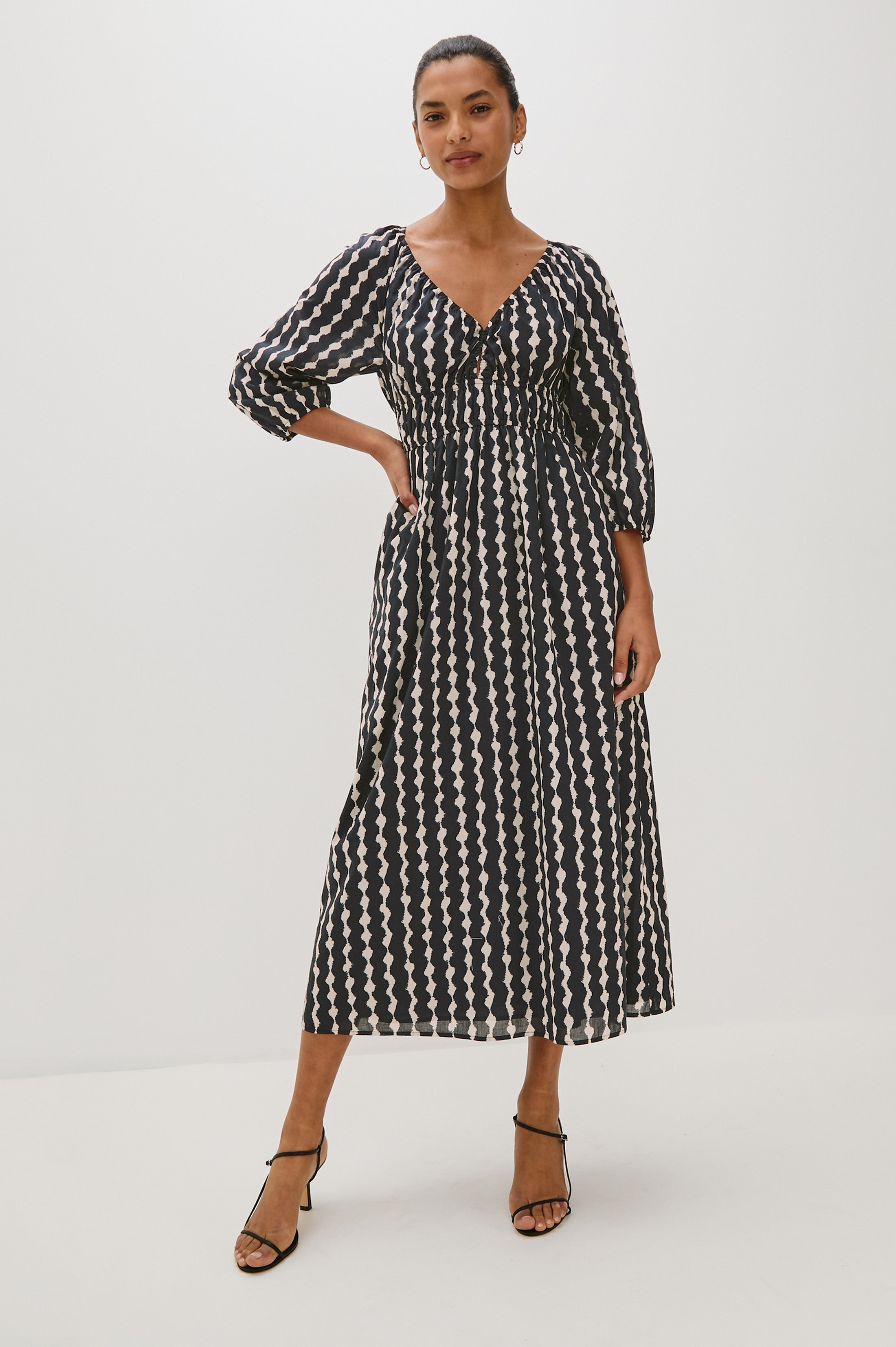Robe PAIO - Noir peint