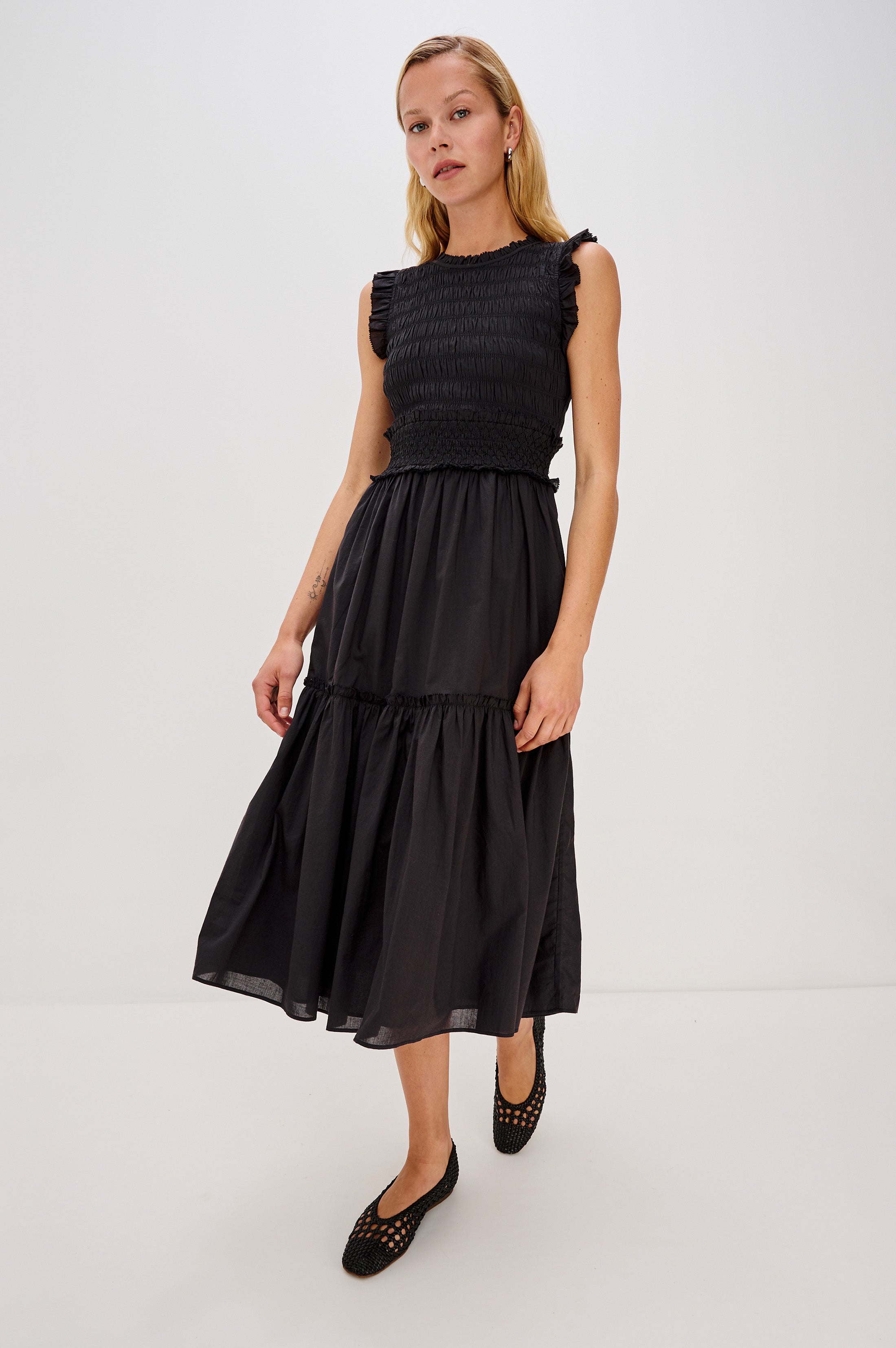 VIVIER DRESS - NOIR