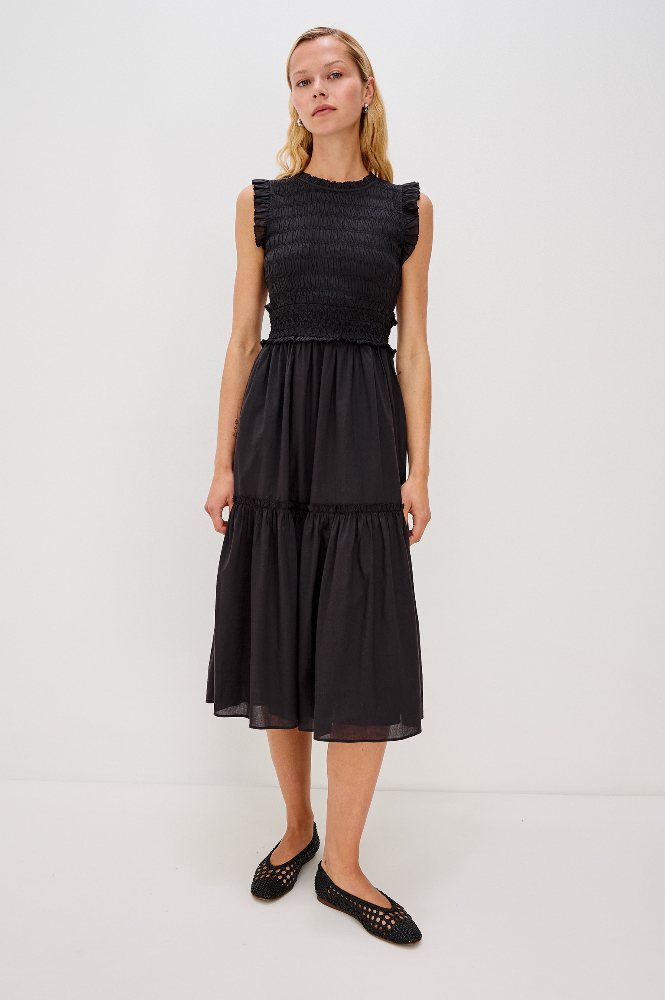 VIVIER DRESS - NOIR
