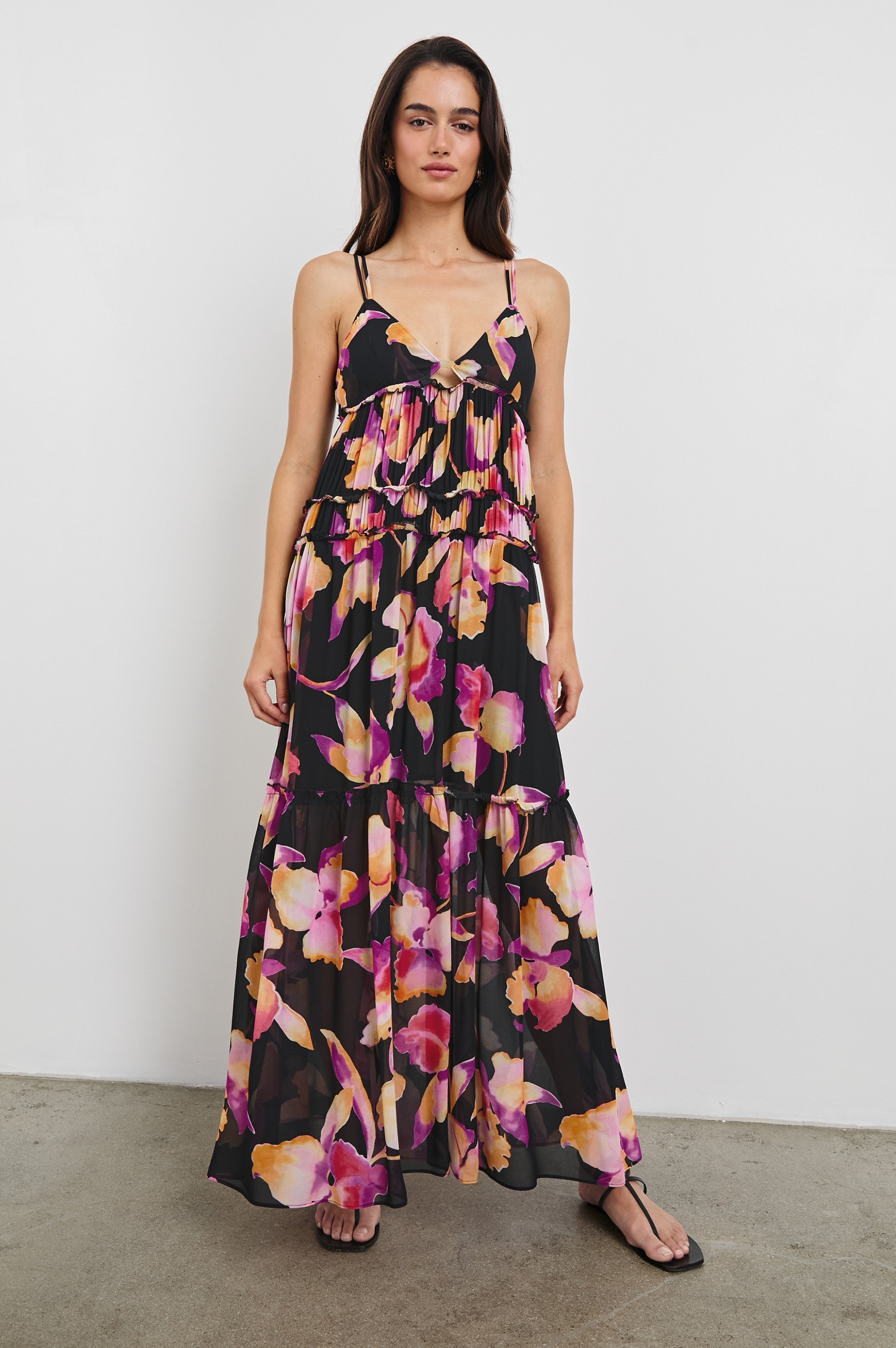 Robe ANTONELLA - ORCHIDÉE CRÉPUSCULE