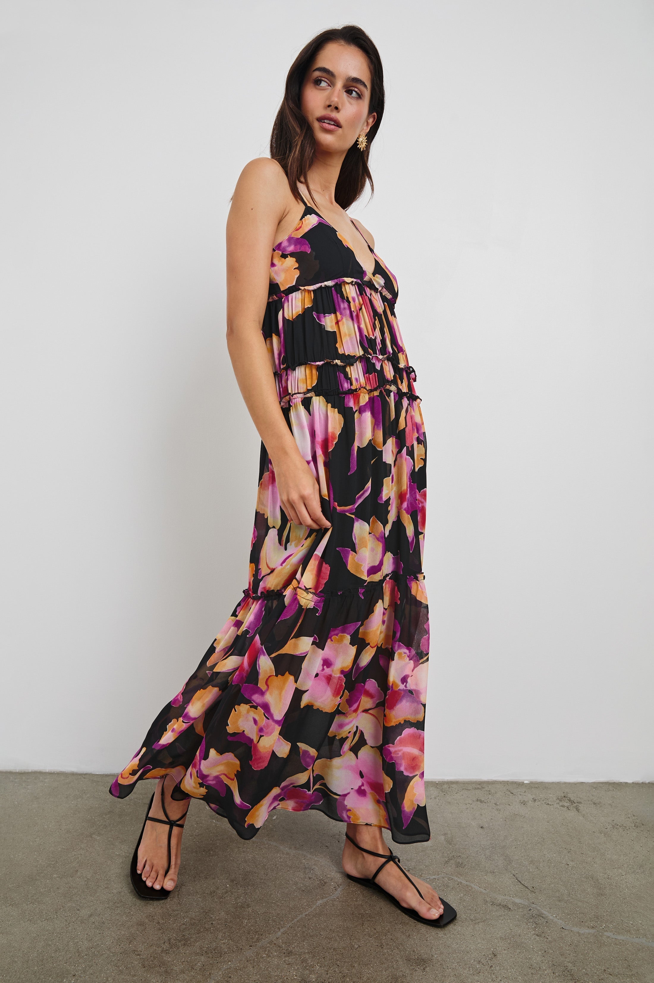 Robe ANTONELLA - ORCHIDÉE CRÉPUSCULE