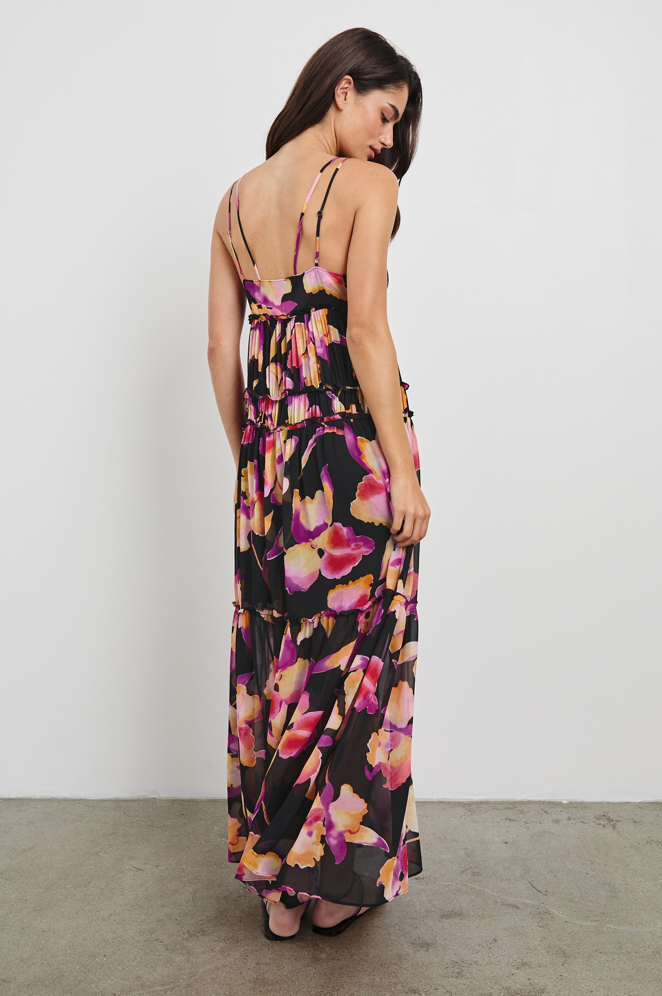 Robe ANTONELLA - ORCHIDÉE CRÉPUSCULE