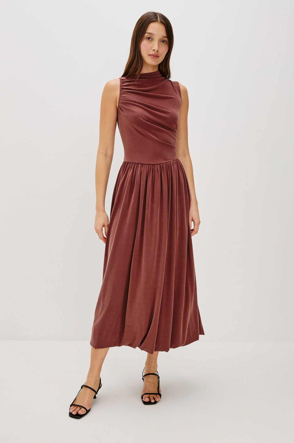 Robe BRINA - Rouge sang