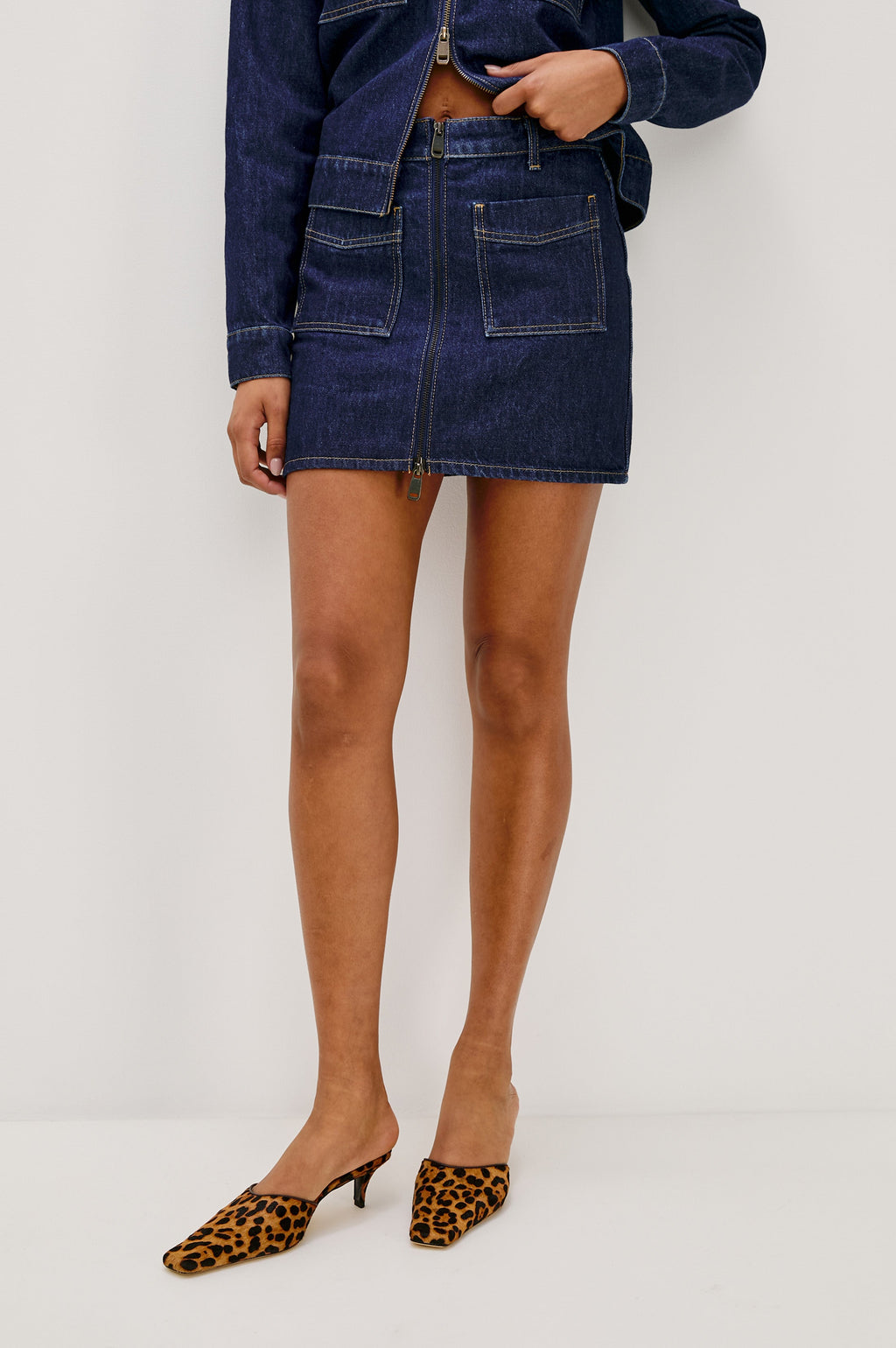 Jupe FALLBROOK - BLEU INDIGO FONCÉ