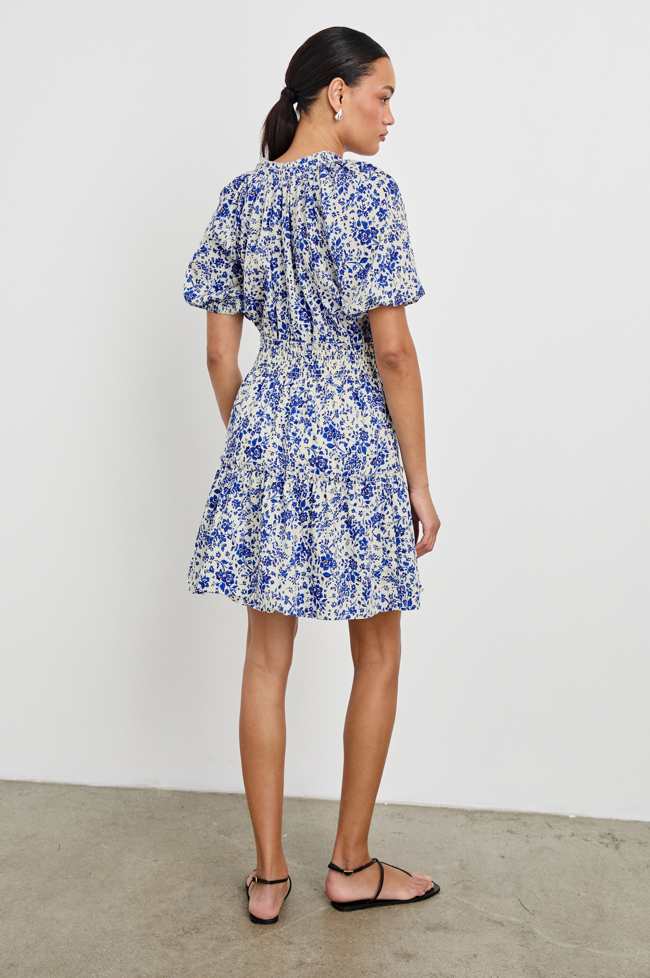 Robe FIORELLA - Marguerite Bleue