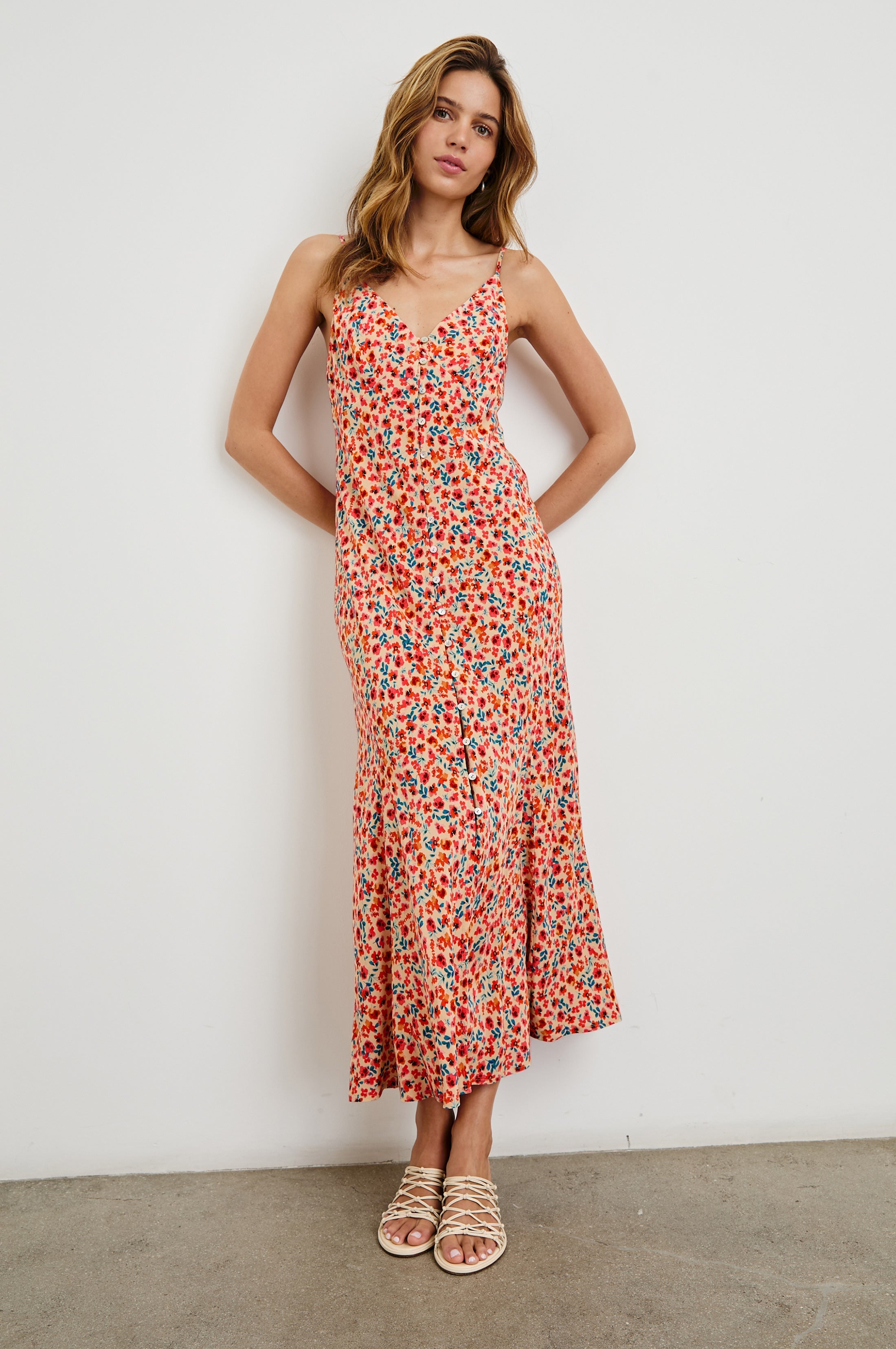 Robe FLORIAN - Red Posy