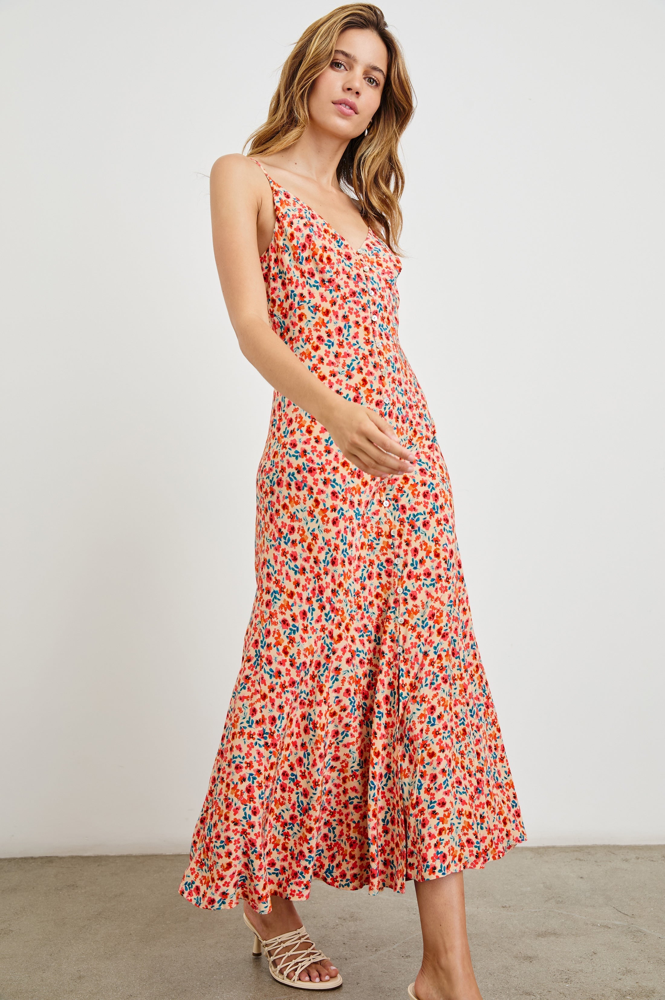 Robe FLORIAN - Red Posy